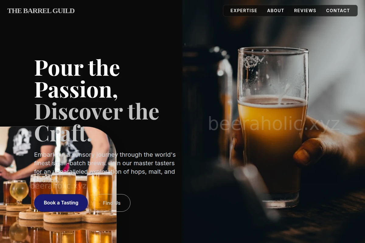 Tasting Craft Beer